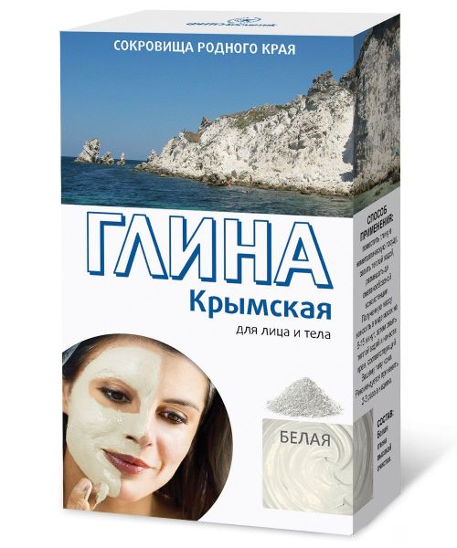 Изображение товара Глина белая крымская фитокосметик 100г Глина белая крымская фитокосметик 100г фотография