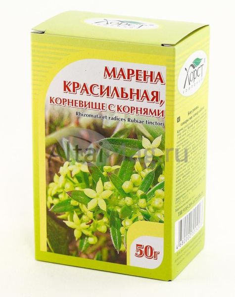 Изображение товара Марена красильная (корни) 50г Марена красильная (корни) 50г фотография