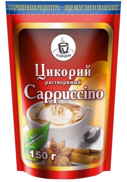 Изображение товара Цикорий растворимый zip каппучино 150г Цикорий растворимый zip каппучино 150г фотография